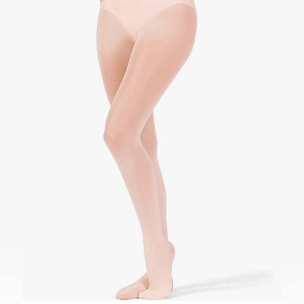 Footed Dance Tights -- Pink -- Child Medium- New in Package-
